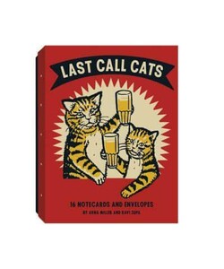 Аксесуари для книг: Last Call Cats Notecards [Abrams]