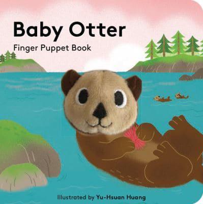 Тактильні книги: Baby Otter: книга з пальчиковою іграшкою [Abrams]