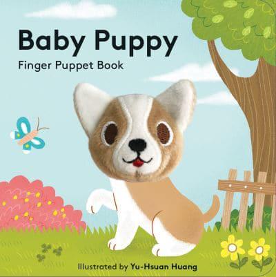 Тактильні книги: Baby Puppy: книга з пальчиковою іграшкою [Abrams]
