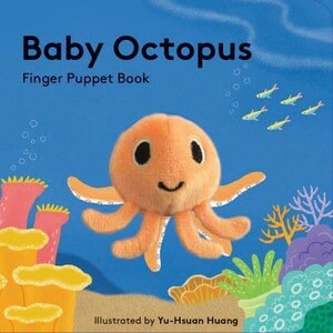 Тактильні книги: Baby Octopus: книга з пальчиковою іграшкою [Abrams]