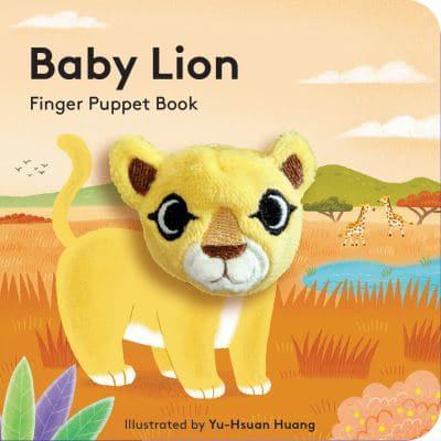 Тактильні книги: Baby Lion: книга з пальчиковою іграшкою [Abrams]