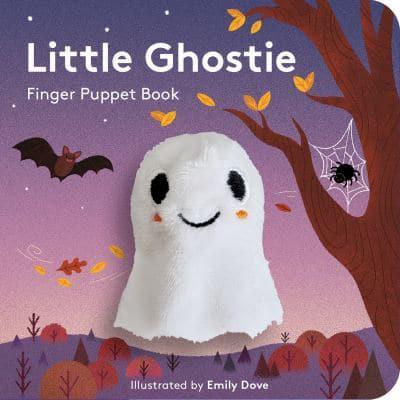 Тактильні книги: Little Ghostie: книга з пальчиковою іграшкою [Abrams]
