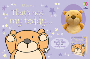 Книги про животных: That's Not My Teddy… Книга и игрушка [Usborne]