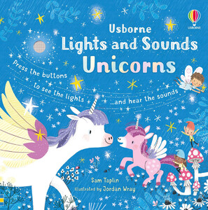 Інтерактивні книги: Lights and Sounds Unicorns [Usborne]