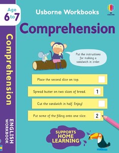 Обучение чтению, азбуке: Workbooks Comprehension (возраст 6-7) [Usborne]