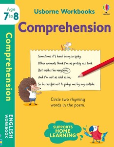 Розвивальні книги: Workbooks Comprehension (вік 7-8) [Usborne]