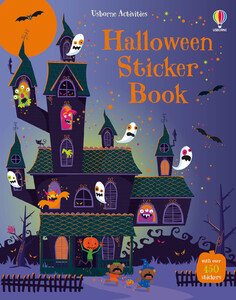Книги для детей: Halloween Sticker Book [Usborne]