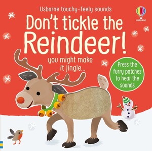 Книги про животных: Don't Tickle the Reindeer! [Usborne]