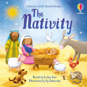 Новорічні книги: The Nativity (Little Board Book) [Usborne]