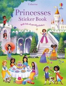 Книги для дітей: Princesses Sticker Book [Usborne]