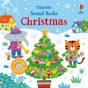 Музыкальные книги: Christmas Sound Book [Usborne]