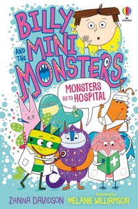 Книги для дітей: Monsters go to Hospital [Usborne]