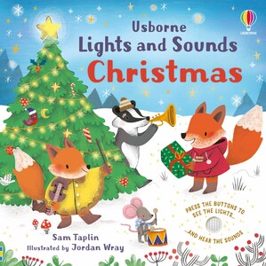 Книги для детей: Lights and Sounds Christmas [Usborne]