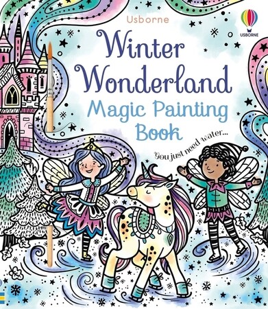 Малювання, розмальовки: Winter Wonderland Magic Painting Book [Usborne]