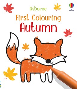 Книги для дітей: First Colouring: Autumn [Usborne]