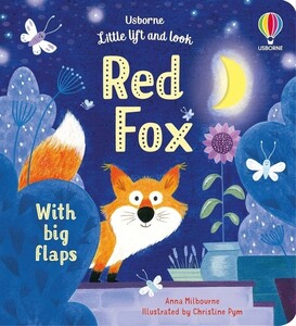 Книги про животных: Little Lift and Look Red Fox [Usborne]
