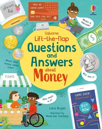 Енциклопедії: Lift-the-flap Questions and Answers about Money [Usborne]