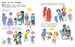 First Sticker Book Families [Usborne] дополнительное фото 3.