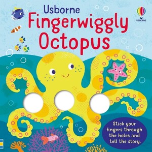 Книги для детей: Fingerwiggly Octopus [Usborne]