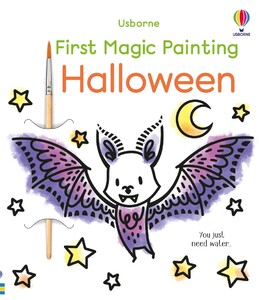 Книги на Хэллоуин: First Magic Painting Halloween [Usborne]