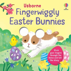 Книги для дітей: Fingerwiggly Easter Bunnies [Usborne]