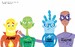 Fingerprint Activities: Superheroes [Usborne] дополнительное фото 4.