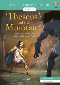 Книги для детей: Theseus and the Minotaur [Usborne English Readers]