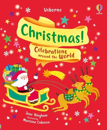 Новорічні книги: Christmas! Celebrations around the world [Usborne]