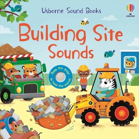 Для самых маленьких: Building Site Sounds Book [Usborne]