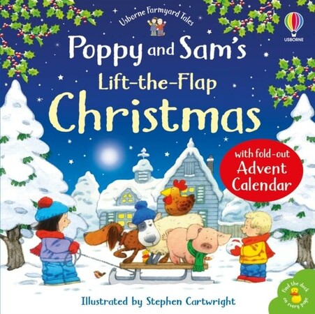 С окошками и створками: Poppy and Sam's Lift-the-Flap Christmas with Advent Calendar [Usborne]