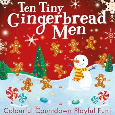 Художественные книги: Ten Tiny Gingerbread Men