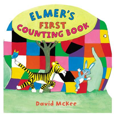 Малювання, розмальовки: Elmers First Counting Book - Elmer Picture Books