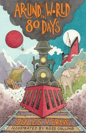 Художні: Around the World in Eighty Days [Alma Books]