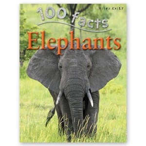 Познавательные книги: 100 Facts Elephants