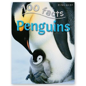 Книги для дітей: 100 Facts Penguins