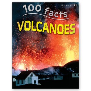 Книги для дітей: 100 Facts Volcanoes