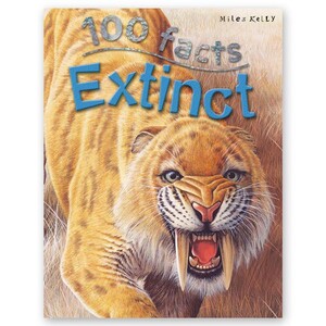 Книги для дітей: 100 Facts Extinct