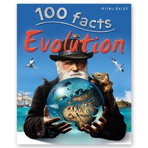 Книги для дітей: 100 Facts Evolution