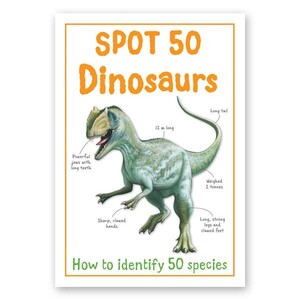 Книги для дітей: Spot 50 Dinosaurs