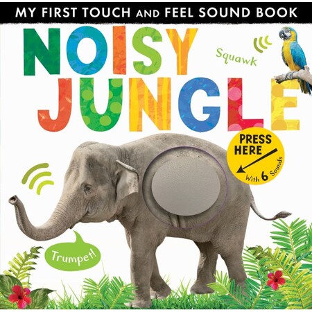 Музичні книги: Noisy Jungle (Touch and Feel with Sounds)