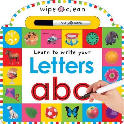 Книги с логическими заданиями: Letters Wipe Clean Learning