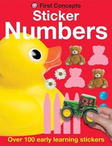 Альбоми з наклейками: Numbers First Concepts - First Concepts