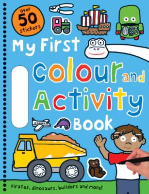 Навчання письма: My First Colour and Activity Books: Blue [Priddy Books]