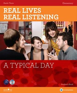 Книги для дорослих: A Typical Day — Elementary A2-B1 with CD. Real Lives, Real Listening [Harper Collins]