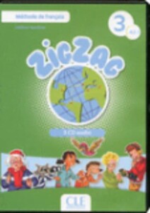 Навчальні книги: ZigZag 3 CD audio(3) Collectif