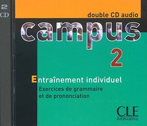Книги для взрослых: Campus : Double CD-audio individuel 2 [CLE International]