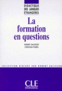 Книги для дорослих: DLE La Formation En Questions
