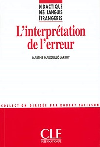 Книги для дорослих: DLE L'Interpretation de L'Erreur [CLE International]