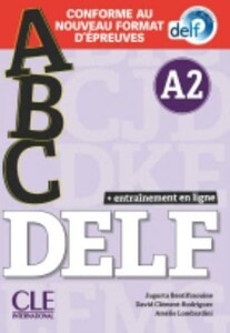 Навчальні книги: ABC DELF A2 2021 edition, Livre + CD + Entrainement en ligne [CLE International]