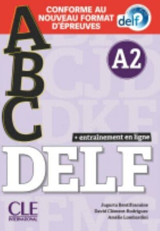 Изучение иностранных языков: ABC DELF A2 2021 edition, Livre + CD + Entrainement en ligne [CLE International]